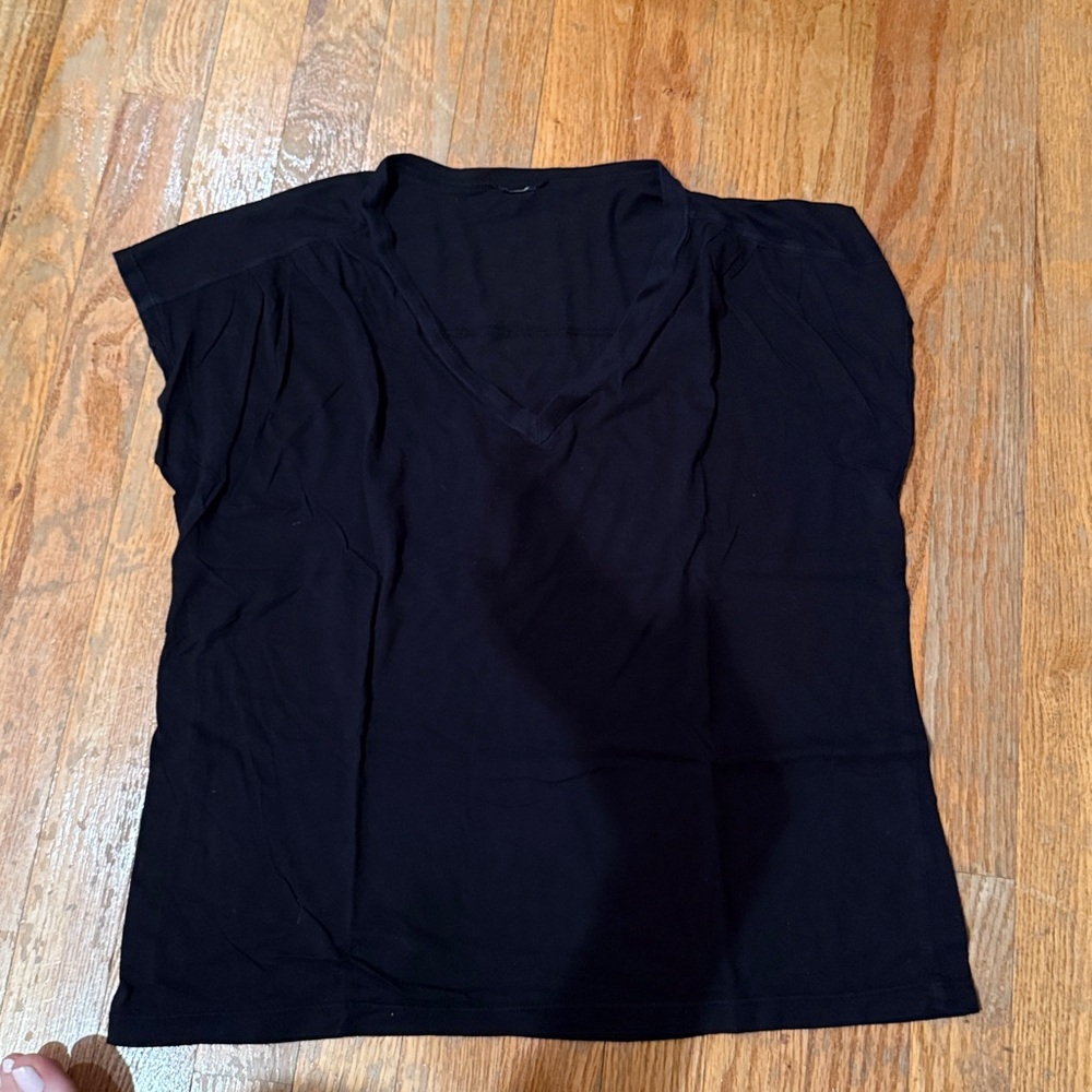 Monrow Black Muscle Tee